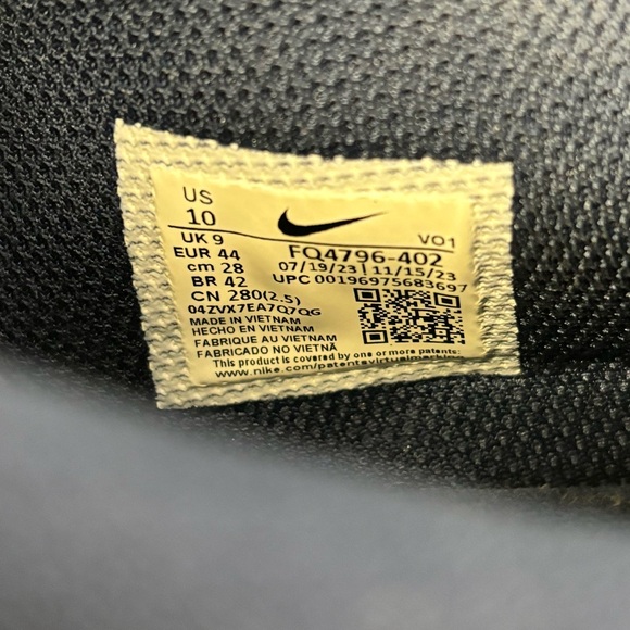 VNDS - Nike Ja 1 'Murray State' - Size 10 Men's - Picture 2 of 8